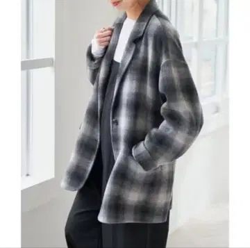 스픽 앤 스팬 울 믹스 리버 자켓