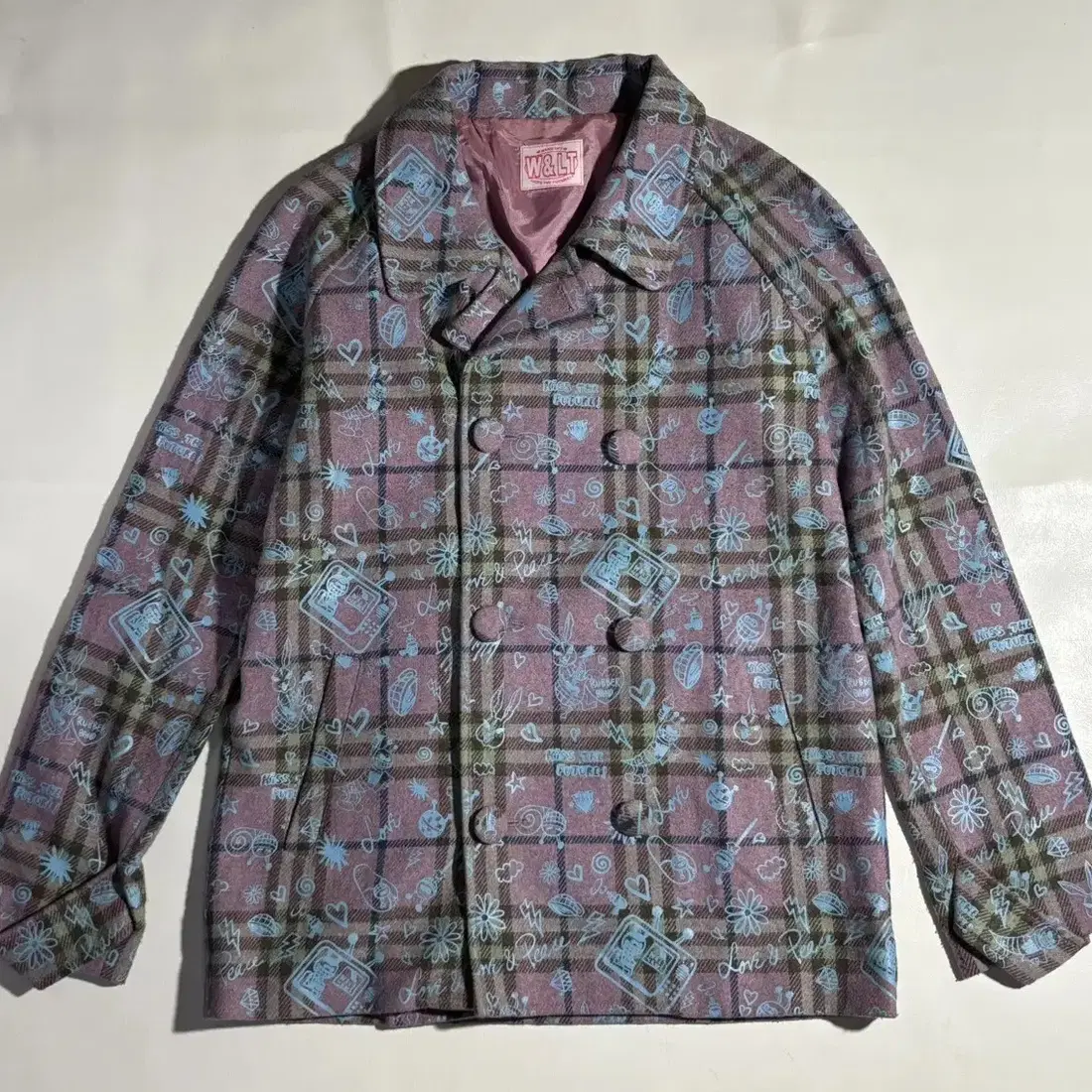 Walter Van Beirendonck, W & LT Walter Van Beirendonck check coat