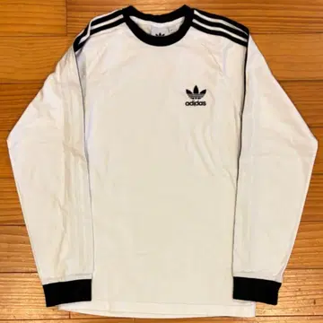 adidas 긴팔 T셔츠 S 사이즈 화이트