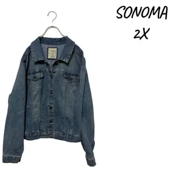 SONOMA 남성용 데님 자켓 2X