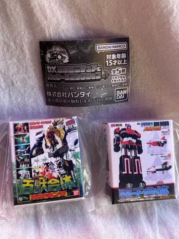 DX 로봇 미니어처 & 패키지 컬렉션 01 바이오 로봇 가오킹