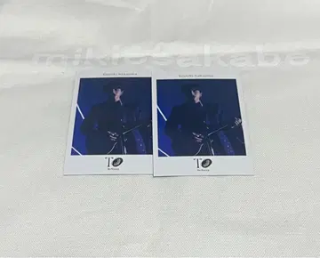 Sir Vanity 폴라로이드풍 카드 나카지마 요시키