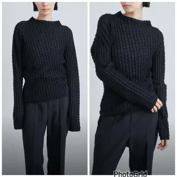 새상품 2024년 MIESROHE 하이넥 니트 프리 사이즈