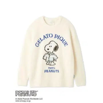 젤라또피케 스누피 오리지널 아트 자카드 풀오버