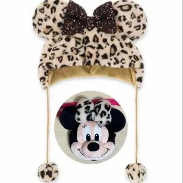 팬캡 미니백 미니 레오파드 무늬