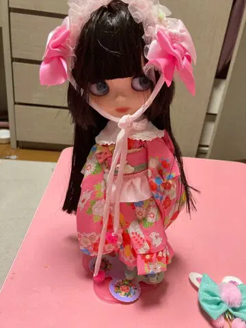 브라이스 복숭아색 공주