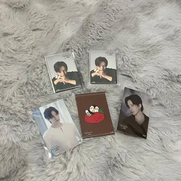 준호 LEEJUNHO MidnightSun 캔뱃지 스티커 세트