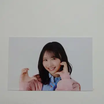 히나타자카46 후지시마 카호 2026년 탁상 달력 특전 미니 브로마이드