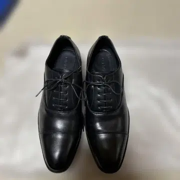 블랙 레이스업 비즈니스 슈즈