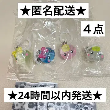 새상품 홋페짱 메지루시 액세서리 4점 캡슐 토이 가챠 산보석