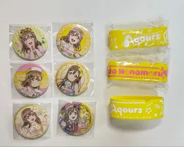 [ 묶음 판매 ] 쿠니키다 하나마루 캔뱃지 러버 밴드