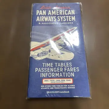 트래블러스 노트 리필 팬암 윙 로고 PAA PAN AM