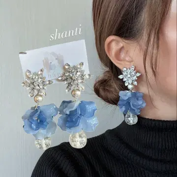 브라이덜 액세서리 웨딩 액세서리 블루 액세서리 엘사