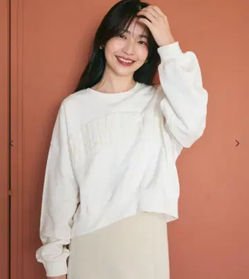 coca 헤비웨이트 자수 맨투맨 상의