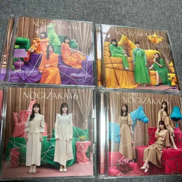 NOGIZAKA46 아트 워크 포함 CD 4장 세트