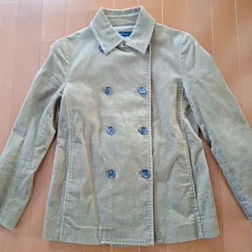 Spick and Span 베이지 코듀로이 자켓