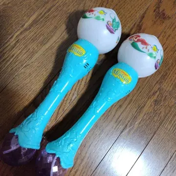 샤봉 리틀 머메이드 아리엘 샤봉 머신 디즈니씨 2개