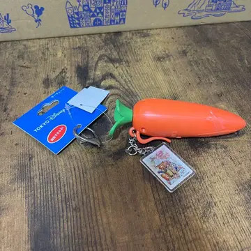 도쿄 디즈니 리조트 주토피아2 당근펜 키체인 녹음 기능 포함