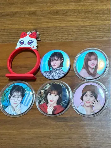 ME:I 이시이 란 야마모토 스즈 캔뱃지 캔뱃지 홀더