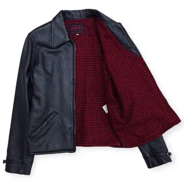 CAB DELUX 츠지키하치로 상점 제작 카우하이드 가죽 스포츠 자켓 S