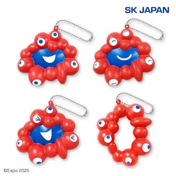 EXPO2025 미야쿠미야쿠 스퀴즈 마스코트 전 4종 컴플리트 세트