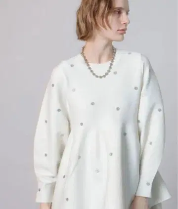 CADUNE 카듀네 메탈릭 도트 튜닉