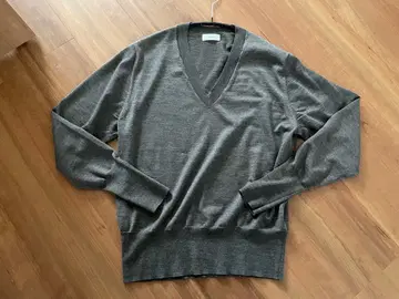 IENA 18G V넥 풀오버 베이지A