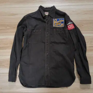 조 맥코이 8hourunion 셔츠 아메카지 워크 셔츠 밀리터리