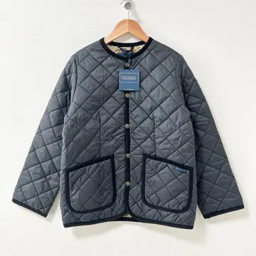 미사용 새상품 LAVENHAM 퀼팅 자켓 블랙 36