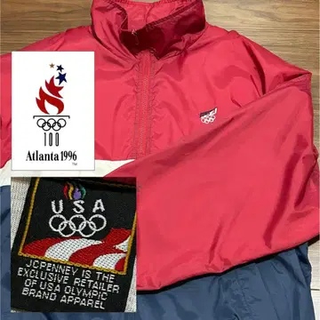 USA 팀 아노락 후드티 애틀랜타 올림픽 나일론 자켓
