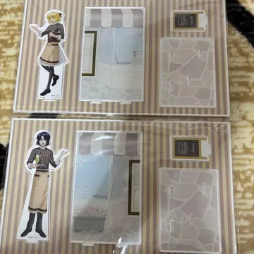 건담 SEED FREEDOM 카페 아크릴 디오라마 아스란 카가리