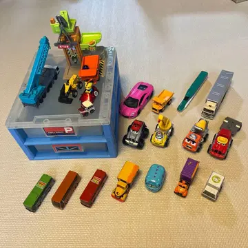 토미카 크레인 자동차 덤프트럭 세트