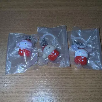 산리오 딸기 표시 액세서리 3개 세트