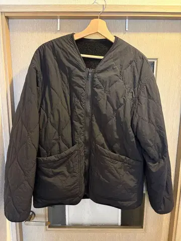 niko and. 리버서블 퀼팅&보아 자켓 L