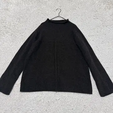 레리안 캐시미어 울 하이넥 니트 13+ 카키