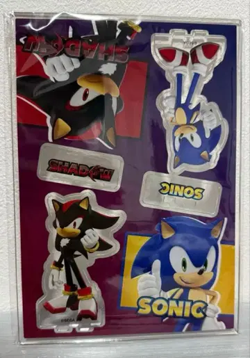 소닉 x 쉐도우 제너레이션즈 아크릴 피규어 세트