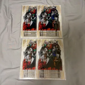 점프 기가 히로아카 아크릴 스탠드 4장 세트