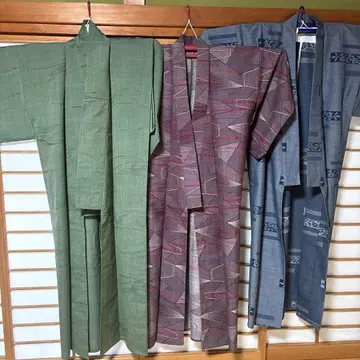 기모노 겨울용 리메이크 원단 묶음 판매 쇼와 레트로