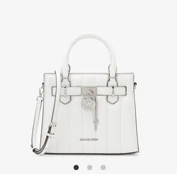새상품 마이클코어스 HAMILTON 사첼 스몰 백 화이트