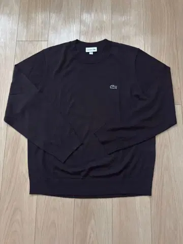 LACOSTE 블랙 스웨터 L 사이즈