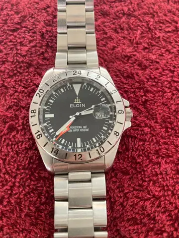 ELGIN GMT 쿼츠 시계