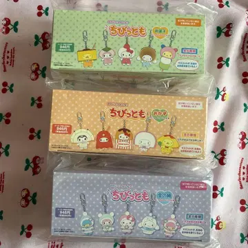 산리오 치비토모 3종류 세트 미개봉