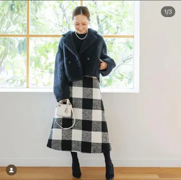 새상품급 bluelea 샤기 코트 블루레아 샤기 코트