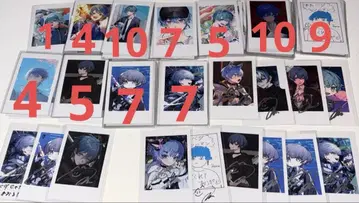 우타이테 아오루 aoru 폴라로이드풍 트레이딩 카드 묶음 판매