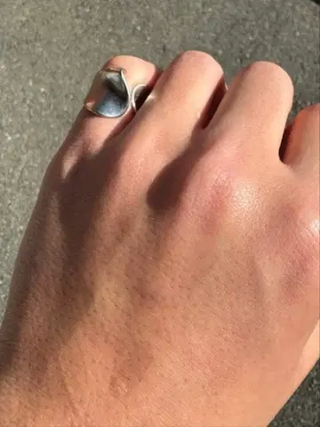 빈티지 실버 모드 반지