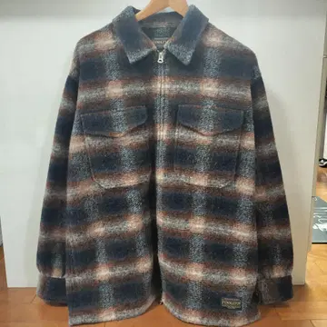 Pendleton 체크 무늬 집업 자켓 M