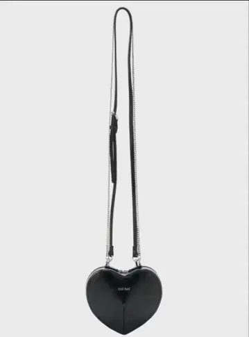 THE TOE 하트형 숄더백 블랙
