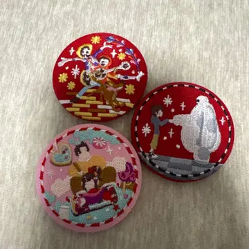 디즈니 자수 캔뱃지