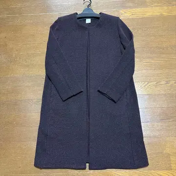 노카라 코트 미사용 새상품