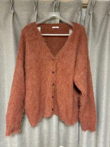 잇츠 오렌지 V넥 가디건